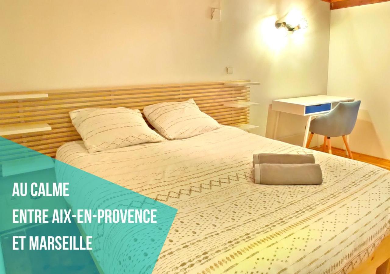 Entre Aix Et Marseille - Petite Maison A Auriol Exteriér fotografie